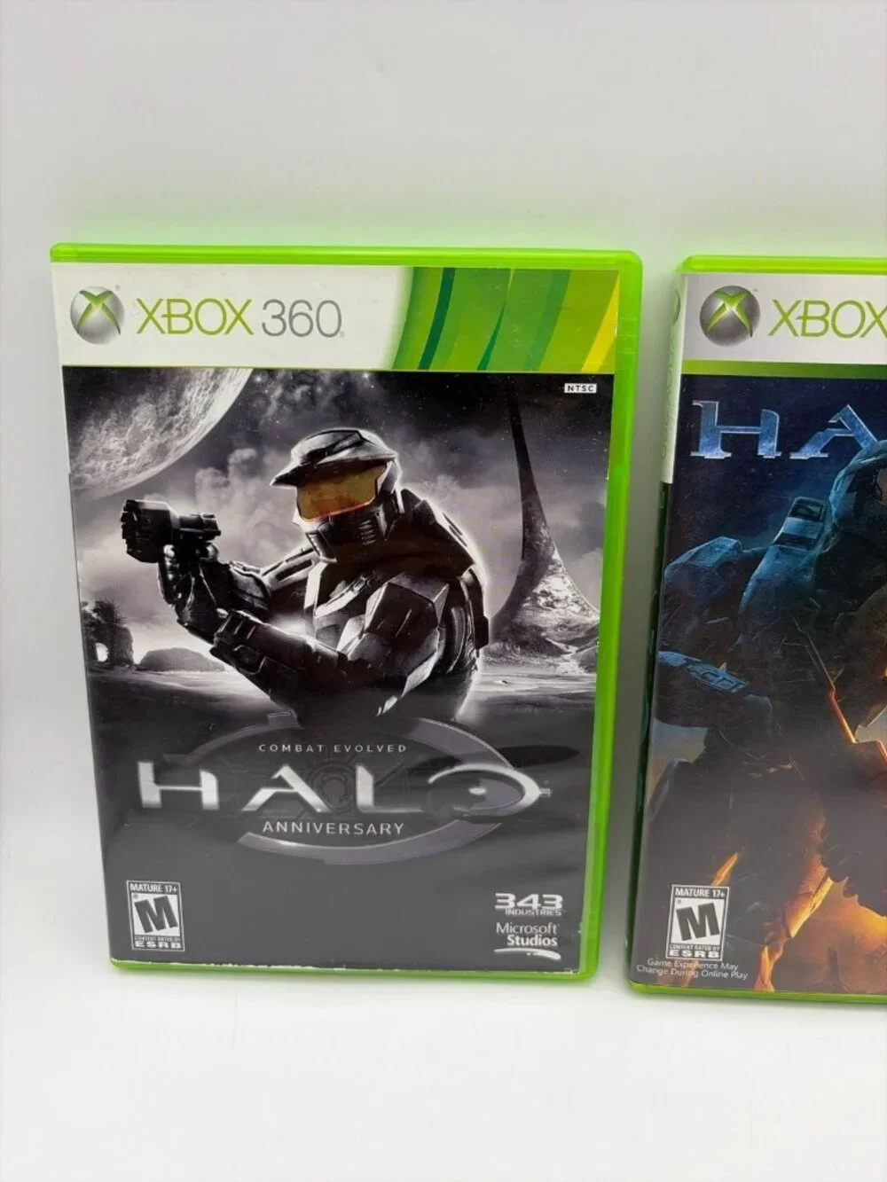 Halo Bundle of 3 Games Microsoft Xbox 360 Tested Working